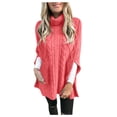 thumbnail image 2 of EGNMCR Chandails pour Femmes Mode Décontractée Manches Longues Imprimé Col Rabattu Fermeture Éclair Chandail en Molleton Hauts Blouse, Cadeaux pour Femmes, 2 of 6