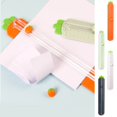 thumbnail image 1 of Bowayaoa Cute Carrot Paper Cutting Knife, Bidirectional Photo Cutter, A4 A3 Paper Trimmer, Sharp Metal Blade, Precision Cutting Tool for Students, Office, Craft, Clean Edges, 1 of 6