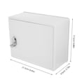 thumbnail image 2 of FONDOTIN Porte-Lait Suspendu pour Rangement Sécurisé Plastique Blanc 1 Pcs, 2 of 7
