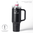 thumbnail image 2 of Gobelet All-Day StrawSipMC de Cirkul, 40 oz, carbone (noir), 2 of 14
