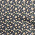 thumbnail image 1 of oneOone Polyester Spandex Purple Fabric Floral Sewing Craft Projects Fabric Prints By Yard 56 Inch Wide, 1 of 4
