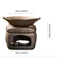 thumbnail image 3 of BotaniNest Ceramic Aromatherapy Burner For Home And Spa Light Scent Diffuser Holder Elegant Ceramic Burner And Tealight Censer, 3 of 6