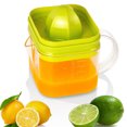 thumbnail image 3 of RKSTN Juicing machine Lemon Squeezer Citru Juicer With Strainer,Hand Juicer Citru Lemon Orange Juicer Fruit Juicer Lime Press Manual Juicer Squeezer With Built-in Measuring Cup, 3 of 7