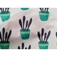 thumbnail image 5 of oneOone Viscose Chiffon Fabric Leaves & Floral Block Print Fabric BTY 42 Inch Wide, 5 of 5