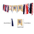 thumbnail image 3 of Party Banner Decorative Baseball Theme Hanging Banner Burlap Banner for Birthday, 3 of 4
