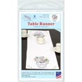 thumbnail image 1 of Jack Dempsey Stamped Table Runner/Scarf 15"X42"-Watering Can 560 637, 1 of 2