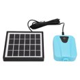 thumbnail image 2 of Solar Powered Oxygenator, Small Size Dual-Use 6V 1.5W Solar Powered Air Pump, For Aquariums, 2 of 8