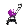 thumbnail image 3 of arctrm Poussette pour Poupée Bébé Mini Jouet Chariot Poussoir Simulation Accessoires de Maison de Poupée pour Filles Noir, 3 of 10