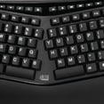 thumbnail image 5 of Adesso Desktop Ergonomic Keyboard, Black, 5 of 5
