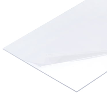 Unique Bargains 5 Pcs Panneau de Remplacement en Feuille Plastique Transparente 4x6 Pieds' pour Cadre Photo, Artisanat, 0,04 Pieds' d'Épaisseur avec Film Protecteur