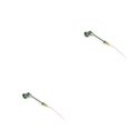 thumbnail image 4 of yingyy Model Railway Lamp Outdoor 1:87 Scale Streetlight Building LED Park Light Garden Yard Building Layout Decorations Type A Green 2Set, 4 of 6