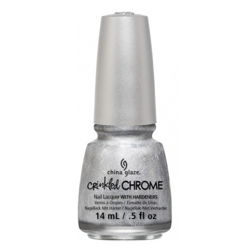 CHINA GLAZE Vernis à Ongles - Chrome Froissé - Alumineux