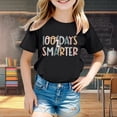 thumbnail image 2 of Pyjamas pour Filles Taille 12 Shorts Camisole pour Tout-Petits Mode Décontractée Imprimé Col Rond Manches Courtes T-Shirt Haut, 2 of 4