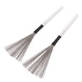 thumbnail image 1 of Drum Brush, Portable Drum Stick Brush Sturdy Structure  For Playing White, 1 of 8