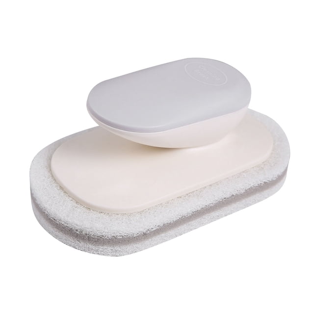 Sponges for Cleaning,Multi Functional Kitchen and Bathroom Cleaning Brush with Handle Sponge Cleaning Countertop Brush,Bathroom Cleaning Tools,Sponge with Handle,Cleaning Sponges Kitchen