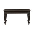 thumbnail image 4 of Harvest Home Black Writing Desk, 4 of 7