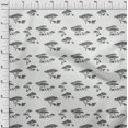thumbnail image 3 of oneOone Cotton Poplin Fabric Tree & Animals Ikat Printed Craft Fabric BTY 42 Inch Wide, 3 of 4