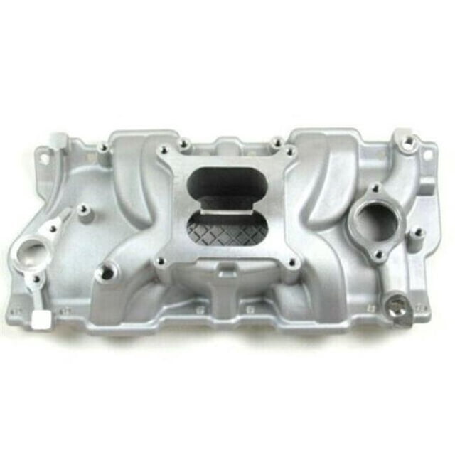 1500-6500 RPM Non-EGR Intake Manifold for 1957-1995 262-400 CID & Chevy V8 Dual Plane