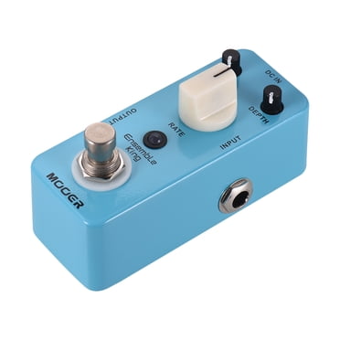 MOOER Ensemble King Analog Chorus Pedal with True Bypass, Compact Metal Design, LEVEL/DEPTH/RATE Controls, LED Indicator, 9V Power (Adapter Not Included)