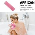 thumbnail image 2 of Felwors African Net Sponge Long Net Bath Sponges For Exfoliating Shower Body Scrubber Back Scrubber Skin Smoother Great For Daily Use, 2 of 4