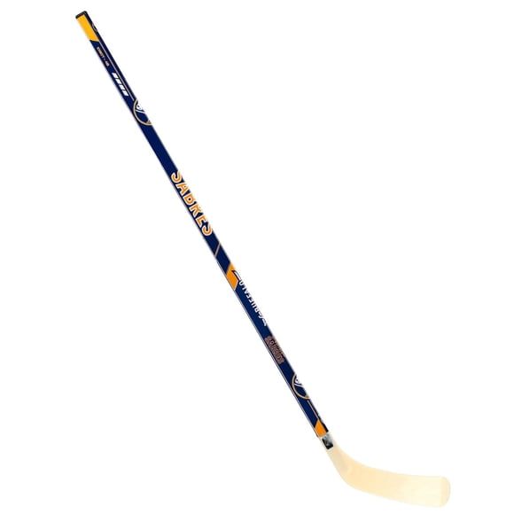 Franklin Sports Bâton de hockey de rue Sabres de la NHL - 48 po Jr pour droitier