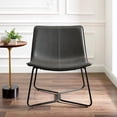 thumbnail image 2 of Heavenly Collection Black Accent Chair, 2 of 8