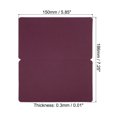 thumbnail image 2 of Unique Bargains Blank Greeting Cards,50pack Favor Decor Foldable Blank Card ,Burgundy Card Paper, 2 of 5