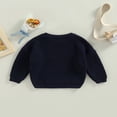 thumbnail image 2 of Chandails à Col Bébé Manches Longues Pulls Tricotés Amples, 2 of 6