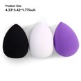 thumbnail image 3 of kurtrusly Girl Facial Make Up Sponge Foundation Concealer Cosmetic Puff Portable Powder Smooth Cosmetics Accessories Professional White, 3 of 7