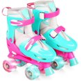 thumbnail image 1 of MADD GEAR - ZYCOM LIGHT-UP QUAD SKATES - Teal Pink, 1 of 9
