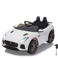 thumbnail image 1 of KIDSVIP Licensed 12V Jaguar F Type Ride On pour enfants et tout-petits Voiture, 1 of 7