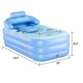 thumbnail image 2 of Xingzhi Durable Inflatable Bathtub High-Density Adults Child Spa Bath Tub, 2 of 6