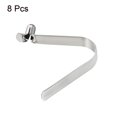 thumbnail image 3 of Uxcell 10x6mm Kayak Paddle Snaps, Hollow Button Single Pin Lock Tube Spring Clips for Tent Pole, 8 Pack, 3 of 6