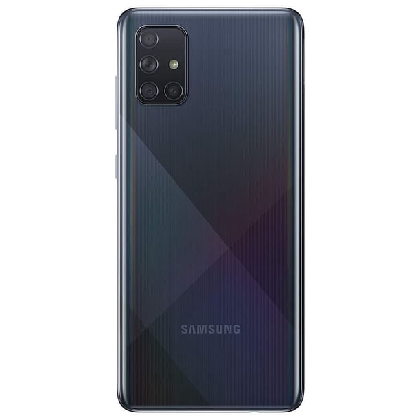 Restored Samsung Galaxy A71 4G - 128GB – Prism Crush Black – 64MP