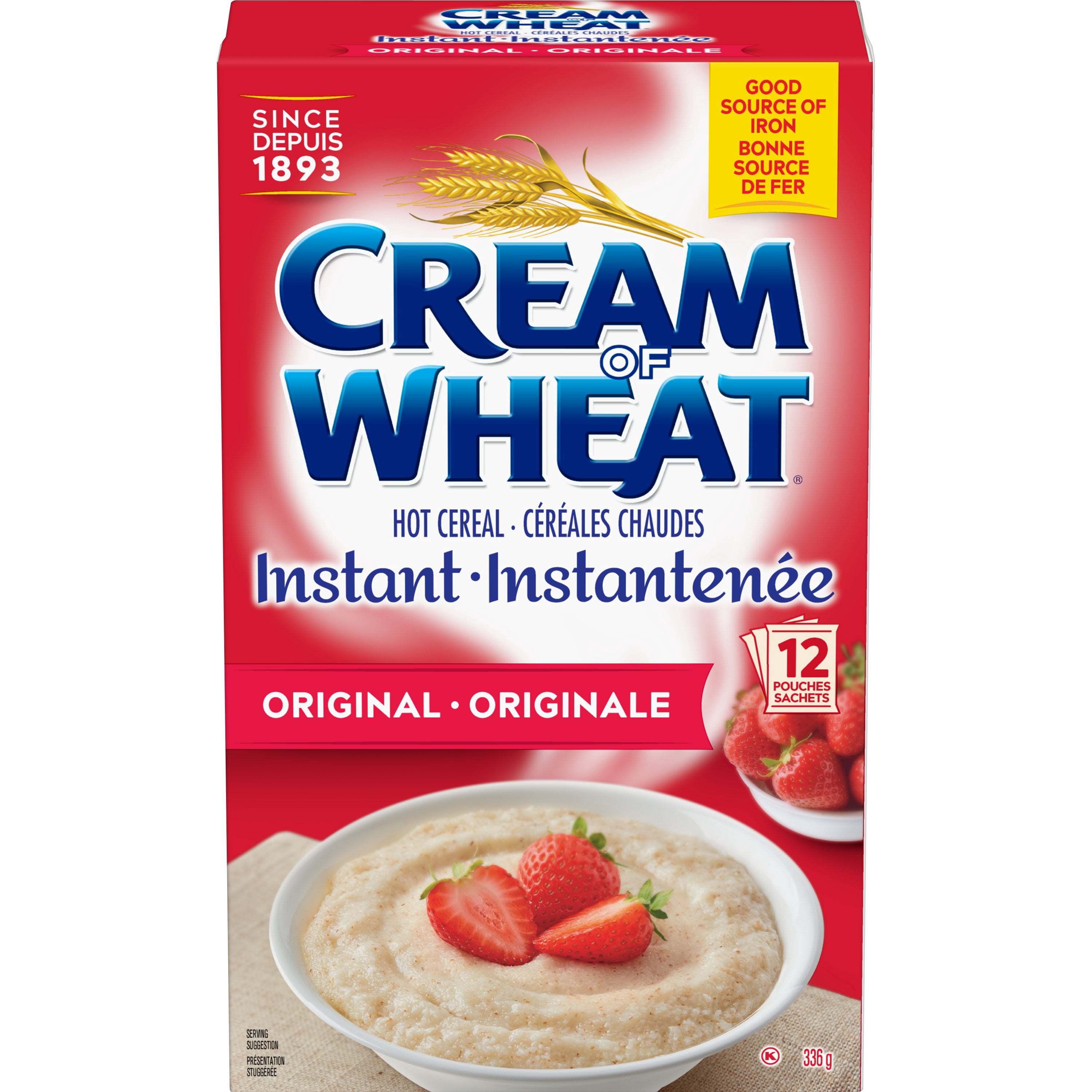 Céréales Chaudes Originales Instantannées De Cream Of Wheat.