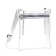 thumbnail image 1 of Transparent Messenger Bag Inner Pocket and Shoulder Strap Sports Events Music Festival Stadium Inspection-Free Bag Beach Bag, 1 of 8