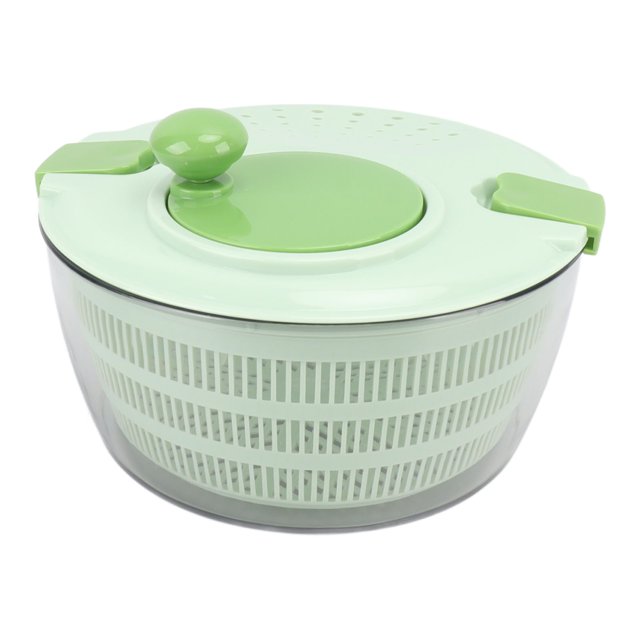 Kitchen Supplies,Salad Spinner Plastic Time Vegetable Dryer Lettuce Spinner Effortless Installation