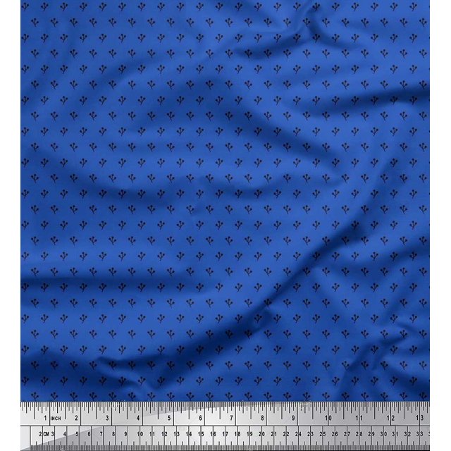 Soimoi Rayon Fabric Berries Shirting Decor Fabric Printed Yard 42 Inch Wide