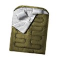 thumbnail image 4 of Almencla Double Sleeping Bag Portable for Outdoor Activities Mountaineering Green, 4 of 8