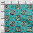 thumbnail image 1 of oneOone Georgette Viscose Fabric Floral Block Fabric Prints By Yard 42 Inch Wide, 1 of 4