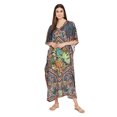 thumbnail image 2 of Oussum Caftan pour Femmes Robe Été Ample Décontractée Grande Taille Robe de Soirée Imprimée Caftan Long pour Dames Robes Élégantes en Ligne, 2 of 4