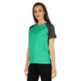 thumbnail image 3 of Inkmeso Womens Raglan Short Sleeve T-Shirt Regular Fit Casual Solid Basic Tee T-Shirts, 3 of 7