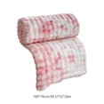 thumbnail image 3 of EGNMCR Throw Blanket, Throw Blanket for Couch Imitation Rabbits Hair Fleece Blanket Office Nap Blanket Air Conditioning Sofa Cover Blanket Student Dormitory Fleece Blanket Polyester Fiber Blanket, 3 of 6