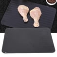 thumbnail image 4 of Fast Defrosting Tray Serving Trays Home Restaurant Kitchen Aviation Aluminum Alloy Mellow Thawing Plate For Meat And Food, 4 of 8