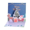 thumbnail image 1 of Christmas Cards with Envelopes Christmas Tree Card,3 D Glitter Christmas Tree Greeting Card and Envelope,3 D Christmas Greeting Card,Greeting Card Merry Christmas Card Winter Holiday, 1 of 6