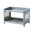 thumbnail image 2 of Spoon And Lid Rest Desktop Storage Rack Large Capacity Stackable Cosmetic Organizer Drawers Ideal For Desk Optimization Cosmetic Storage Student Stationery Organization Suitable For Office Gray, 2 of 2