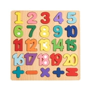 weibbin Number Puzzle Building Blocks Early Childhood Alphabet Shape Puzzle For Boys And Girls Intelligence Development Learning Tool