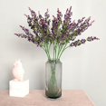 thumbnail image 3 of MesaSe Simulation Flower Multifunctional 3 Heads Faux Silk Flower Household Realistic Artificial Mint Flowers for Wedding, 3 of 6