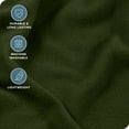 thumbnail image 4 of Bare Home Cozy Fleece Sheet Set - Extra Plush Polar Fleece - Deep Pocket - Full, Cypress, 4 of 8