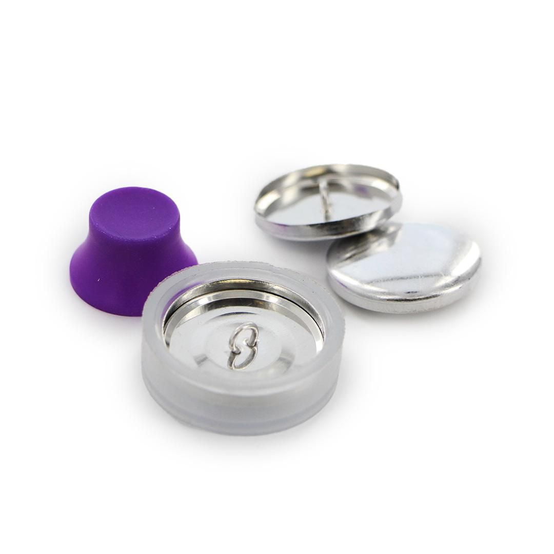 UNIQUE CREATIV Covered bouton Kit, 23 mm (0.91 in), 8 Sets